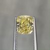 1.54 Ct Fancy Yellow/SI1 Cushion Diamond