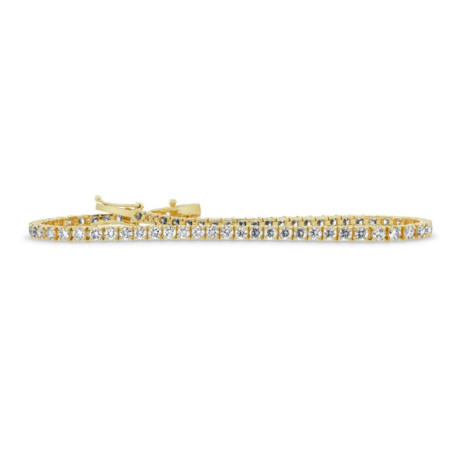 Diamond Tennis Bracelet 3,87 Ct-Stonz ZA