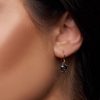 Salt and Pepper Diamond Earrings