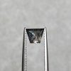0.88 Ct Trapezoid Salt and Pepper Diamond